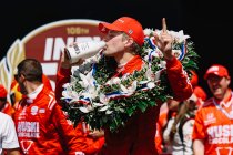 Indy 500: Marcus Ericsson wint na shootout