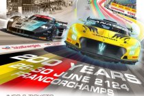 24H Spa: Affiche 10/10: de CrowdStrike 24 Hours of Spa reist met de laatste verzamelaffiche Back to the Future
