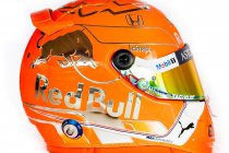 België: Helm Verstappen kleurt opvallend oranje