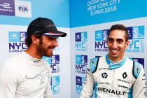 New York: Sébastien Buemi pakt pole voor tweede race op natte baan