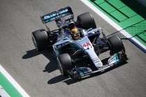 Barcelona: VT1: Hamilton en Mercedes riant op kop – Vandoorne P13