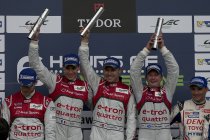 6H Silverstone: Audi met schitterende dubbel, McNish nog voorbij Tréluyer in laatste minuten