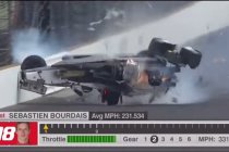 Video: Zware crash voor Sébastien Bourdais bij kwalificaties Indy 500
