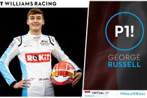 George Russell domineert in de virtuele straten van Monaco
