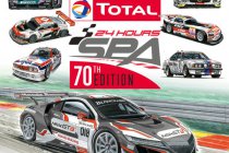 24H Spa: Speciale poster voor 70e edtitie