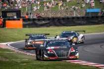 Brands hatch: Een week-end vol contrasten voor het Belgian Audi Club Team WRT