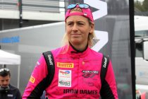 Sarah Bovy naar het Goodwood Festival of Speed