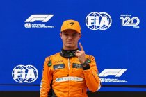 China: Lando Norris vanaf pole tijdens sprintrace