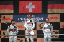 Hockenheim: Müller wint natte finale - Pech voor Belgische teams