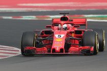 Wintertesten Barcelona: Vettel dicht bij poletijd 2017