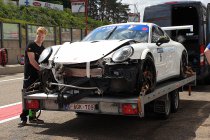 Speedlover-Porsche start niet vanaf pole na zware crash