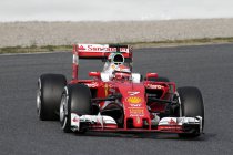 Wintertest Barcelona 2: Dag 3: Kimi Raikkonen bovenaan