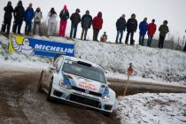 Rallye Monte Carlo: Ogier schenkt Volkwagen eerste KP zege - Loeb leidt na eerste lus