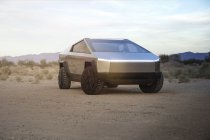 Ontmoet de bizarre Cybertruck, Tesla's eerste pick-up