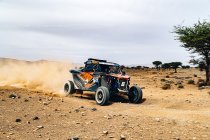 Kris Meeke aan de start van de Dakar 2024  met een OT3 van het G Rally Team