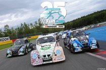 Een speciaal logo voor de 25ste verjaardag van de VW Fun Cup