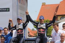 Rally van Polen: Vijfde van het seizoen voor Sébastien Ogier