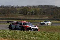 Nogaro: VT2: Novadriver Audi verrassend snelste op opdrogende baan