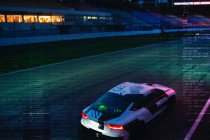 Audi RS7 zonder rijder rond de Hockenheimring