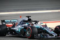 China: Hamilton bovenaan in VT1