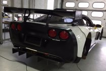 Dylan Derdaele test nagelnieuwe Corvette Z06.R GT3 in Hockenheim