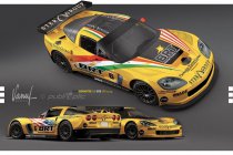 Isaac Tutumlu naast Maxime Soulet op de SRT Corvette