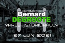 Bernard Degroote Ypres Historic Rally op zondag 27 juni