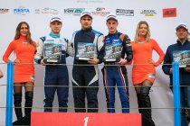 Finale Races: Polle Geusens wint race 1 na opgave van Nathan Vanspringel