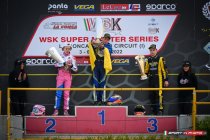 Pole voor Van Langendonck in La Conca, podium voor Dedecker