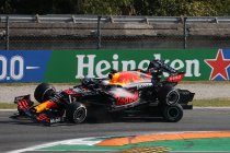Italië: Verstappen bestraft voor incident met Hamilton