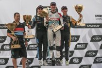 Wuhan: België boven - WRT-rijder Gordon Shedden wint hoofdrace, Comtoyou-duo Vervisch-Dupont mee op podium