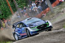 Suninen achtmaal in een Ford Fiesta WRC in 2018