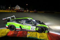 24H Spa: Na 12H: Grasser Lamborghini voert veld aan na regenbui