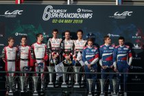 6H Spa: race begint en eindigt met sneeuwbui - Maxime Martin wint GTE-Pro!