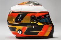 Stoffel Vandoorne's helm voor zijn eerste volledige F1-seizoen