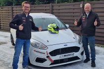 Mathias Ronzani met Oeste Racing aan de start van de Benelux Ford Fiesta Cup