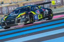 24H CIRCUIT PAUL RICARD: Drivex-Audi R8 LMS Ultra verovert nipt pole position