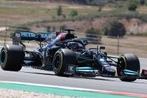 Portugal: Hamilton met enige moeite voor Verstappen