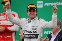 Brazilië: Tweede zege op rij voor Rosberg