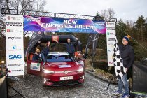 Heine en Piette schenken Belgian VW Club  eerste E-Rally zege
