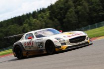 Newsflash: 24H Spa: Mercedes verliest podiumplaats op drie kwartier van finish