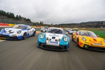 Vijftien PRO-rijders in de Porsche Carrera Cup Benelux