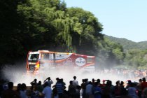 Etappe 2 trucks: Marcel Van Vliet pakt de leiding na zware crach van Mardeev en pech Loprais