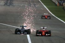 Bahrein: Hamilton wint maar Räikkönen voorkomt 1-2 voor Mercedes