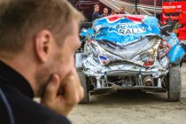 Rally van Finland: Zware crash voor Alexey Lukyanuk