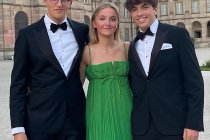 Prinses Louise en Prinsen Nicolas en Aymeric geven de start