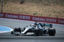 Frankrijk: Mercedes dominant op eerste startrij
