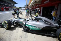 Spanje: Opnieuw Rosberg in de derde vrije training.