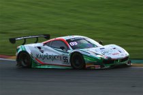 24H Spa: Na 6H: Kaspersky Ferrari haalt eerste punten binnen