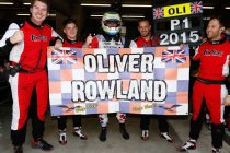 Le Mans: Oliver Rowland is de nieuwe kampioen